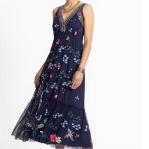 Johnny Was ZINOVIAH MESH DRESS - NWT - S